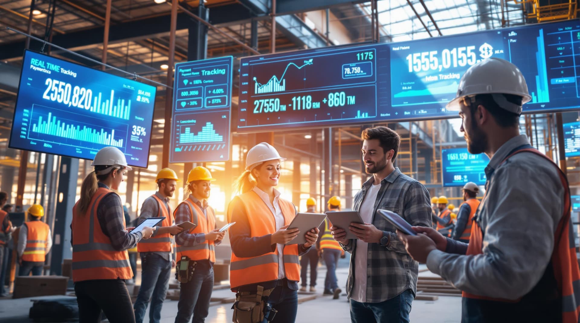 Ferramentas Digitais para Rastrear Pagamentos na Construção