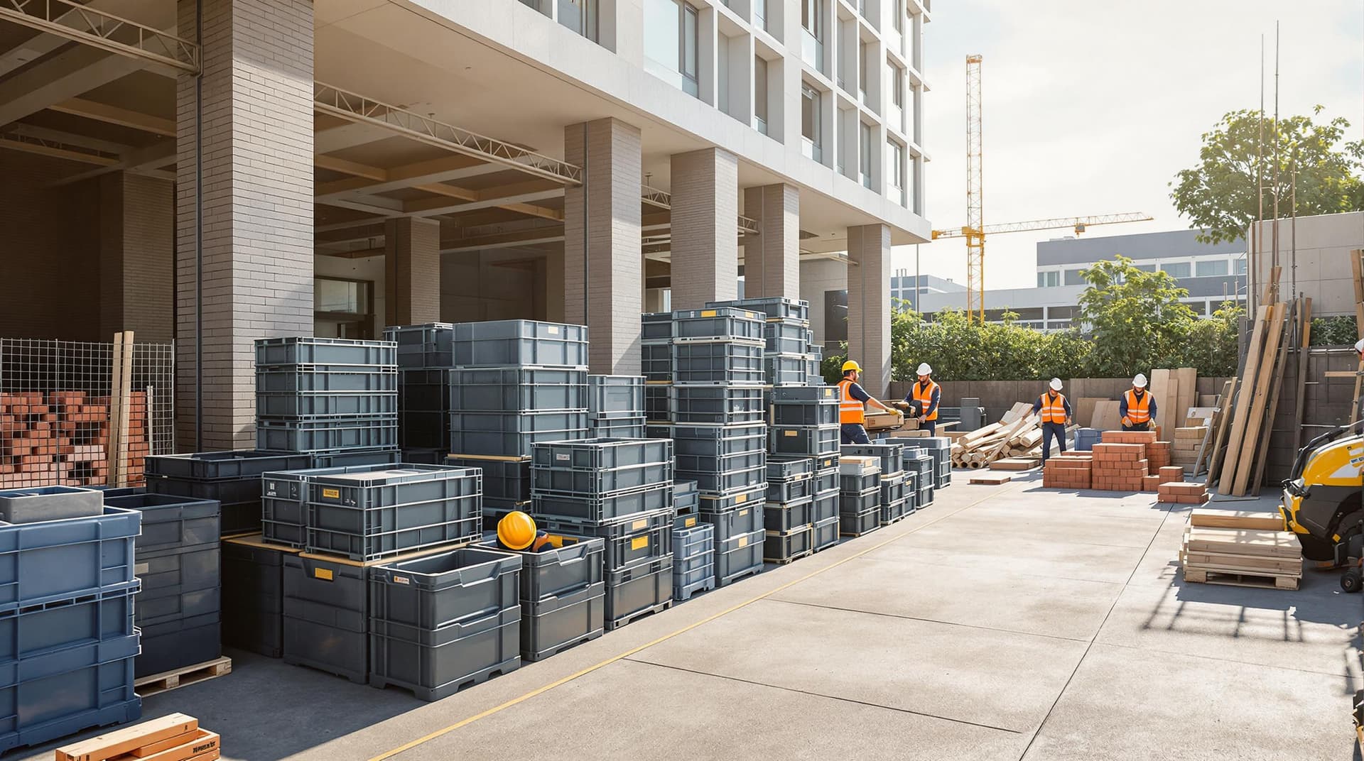 Guia Completo de Embalagens Reutilizáveis na Construção
