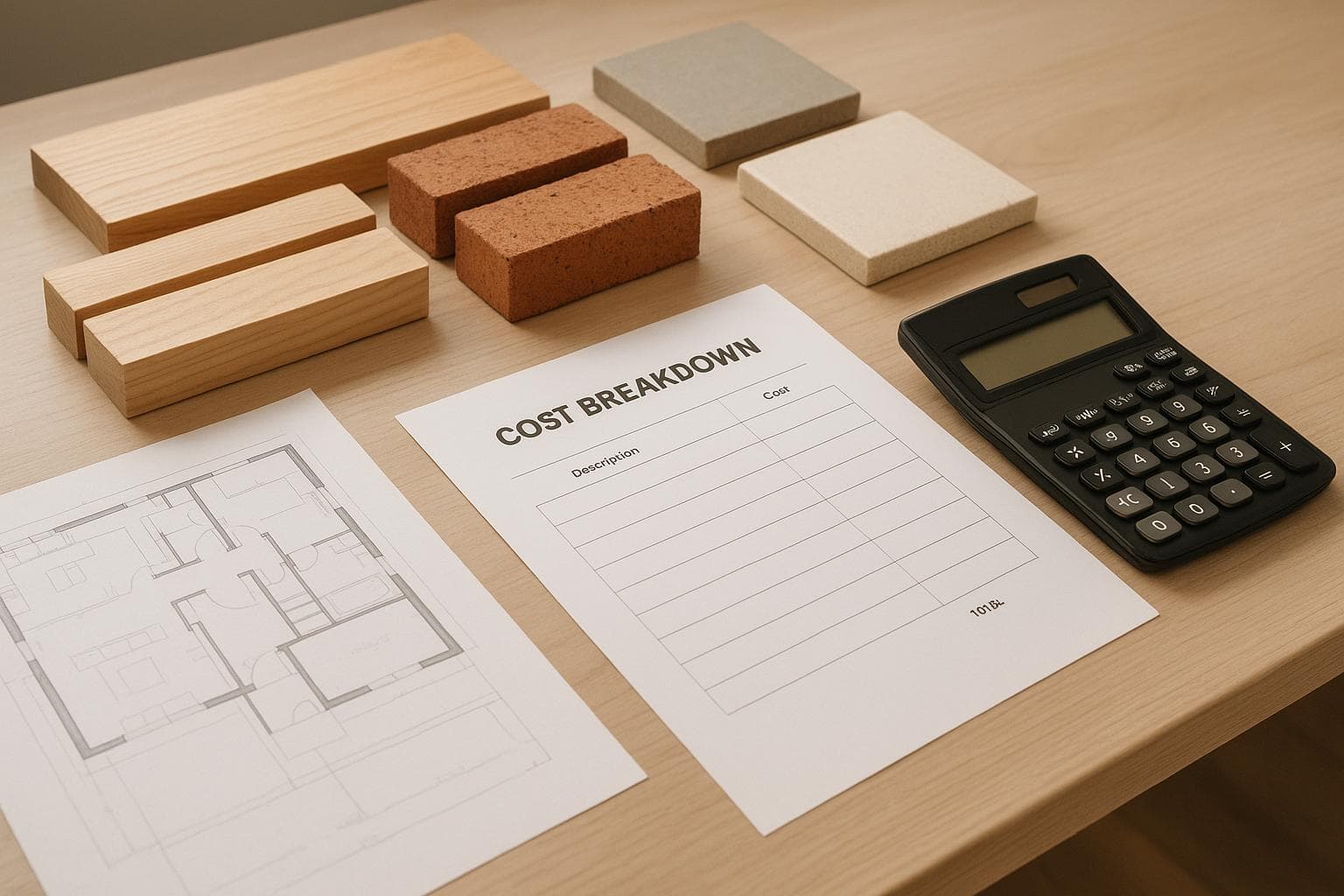 Como Alocar Orçamento para Materiais de Construção