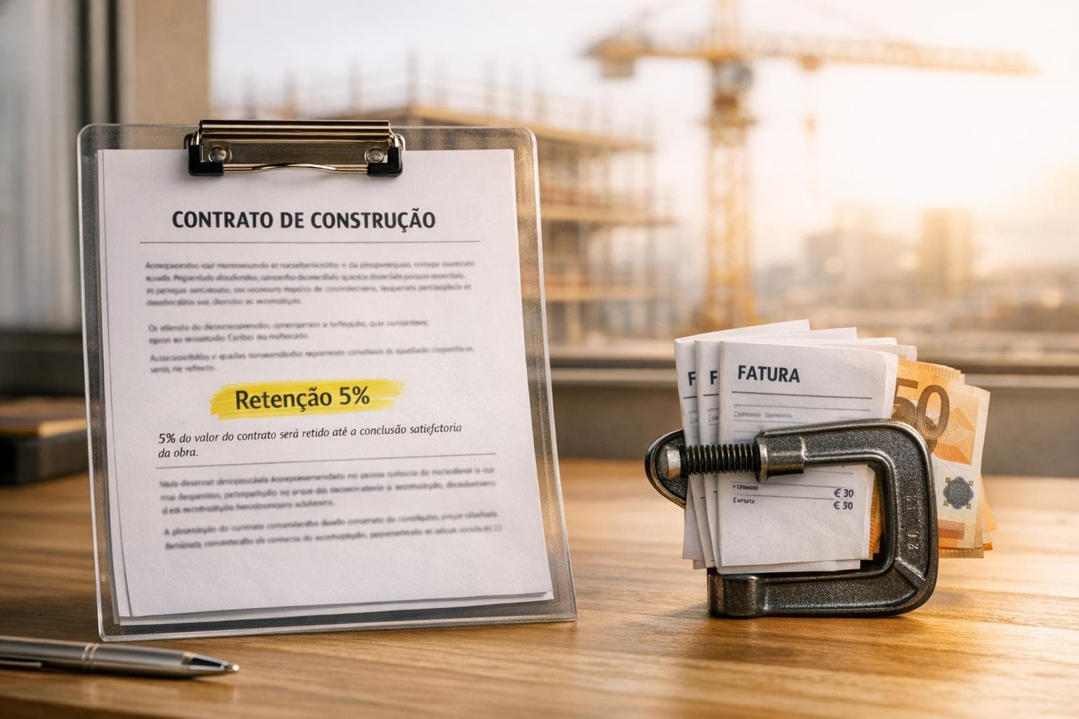 O Que é Retenção em Contratos de Construção