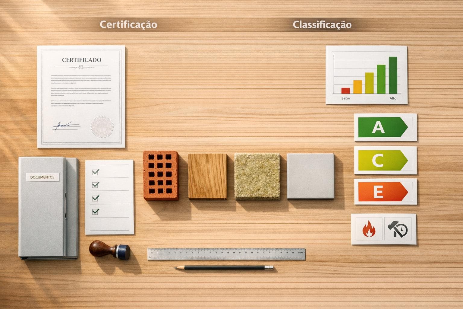 Materiais de Construção: Certificação vs. Classificação