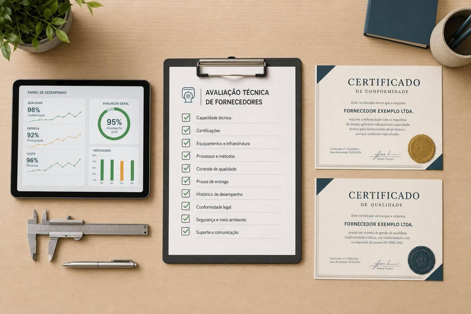 Como Avaliar Capacidades Técnicas de Fornecedores